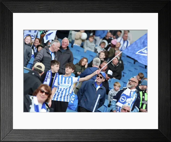 Framed Print : Brighton and Hove Albion v Nottingham Forest FA Cup quarter final 29MAR25 Framed Print : Brighton and Hove Albion v Nottingham Forest FA Cup quarter final 29MAR25