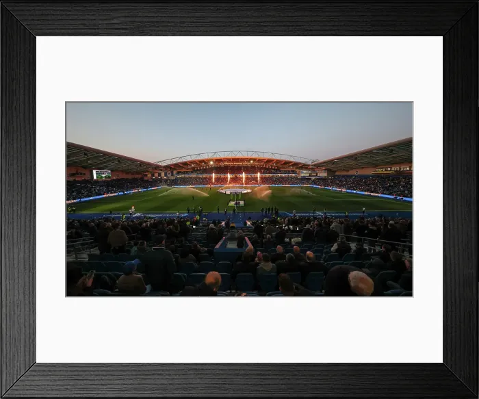 Framed Print : Brighton and Hove Albion v Aston Villa Premier League 02APR25 Framed Print : Brighton and Hove Albion v Aston Villa Premier League 02APR25