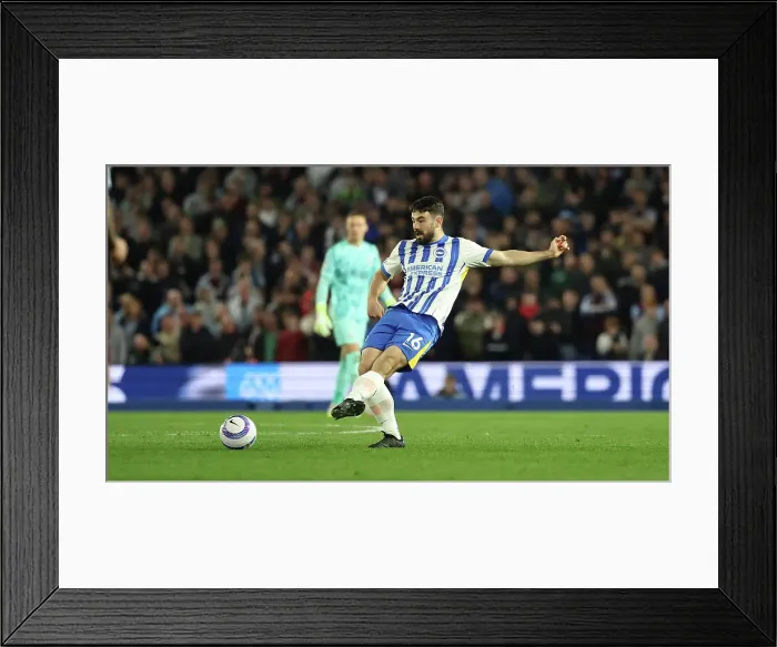 Framed Print : Brighton and Hove Albion v Aston Villa Premier League 02APR25 Framed Print : Brighton and Hove Albion v Aston Villa Premier League 02APR25