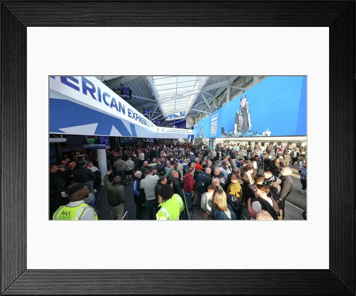 Framed Print : Brighton and Hove Albion v Aston Villa Premier League 02APR25 Framed Print : Brighton and Hove Albion v Aston Villa Premier League 02APR25