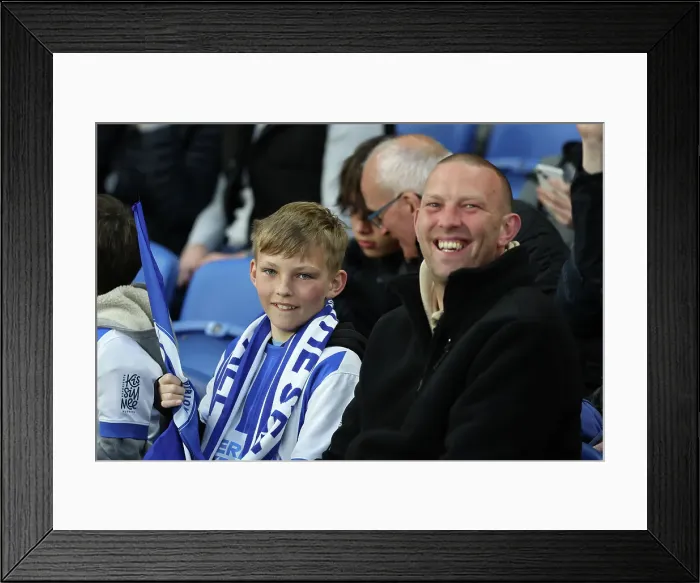 Framed Print : Brighton and Hove Albion v Aston Villa Premier League 02APR25 Framed Print : Brighton and Hove Albion v Aston Villa Premier League 02APR25