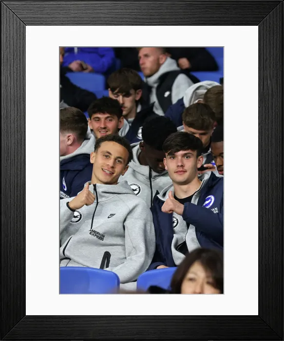 Framed Print : Brighton and Hove Albion v Aston Villa Premier League 02APR25