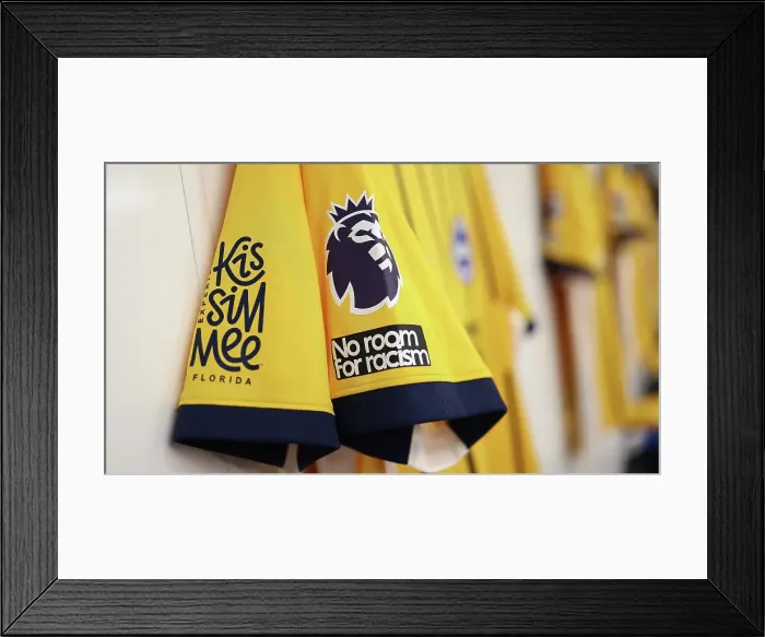 Framed Print : Crystal Palace v Brighton and Hove Albion Premier League 05APR25