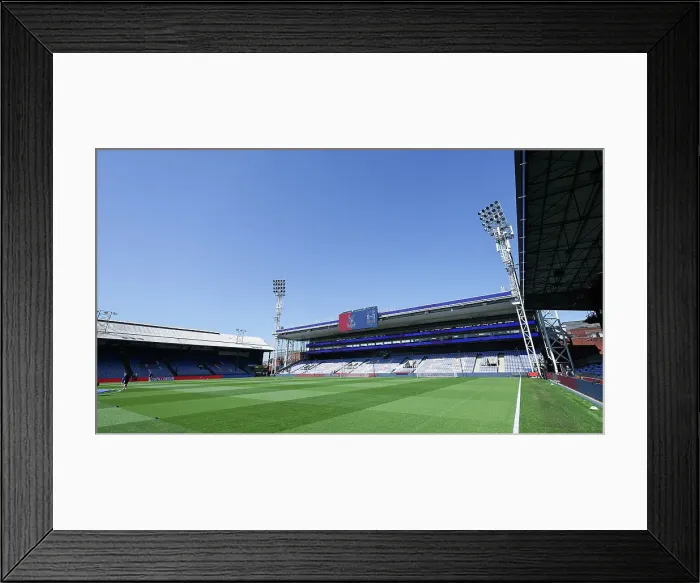 Framed Print : Crystal Palace v Brighton and Hove Albion Premier League 05APR25