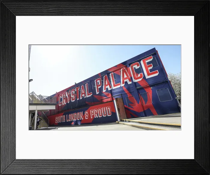 Framed Print : Crystal Palace v Brighton and Hove Albion Premier League 05APR25