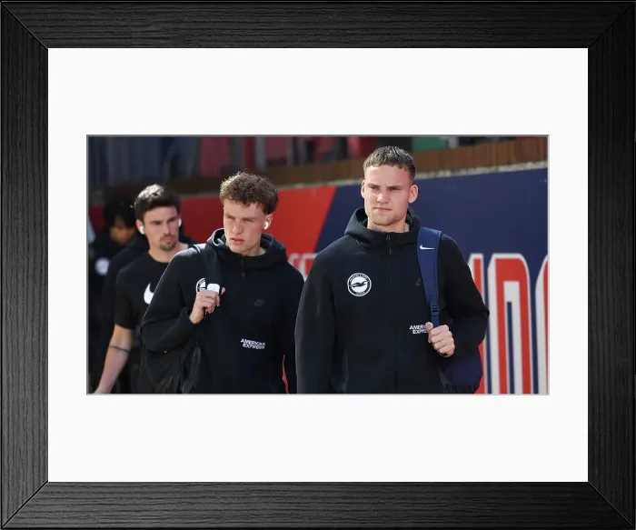 Framed Print : Crystal Palace v Brighton and Hove Albion Premier League 05APR25 Framed Print : Crystal Palace v Brighton and Hove Albion Premier League 05APR25