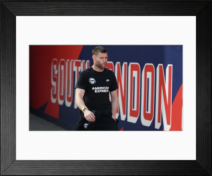 Framed Print : Crystal Palace v Brighton and Hove Albion Premier League 05APR25 Framed Print : Crystal Palace v Brighton and Hove Albion Premier League 05APR25