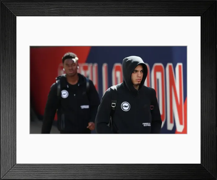Framed Print : Crystal Palace v Brighton and Hove Albion Premier League 05APR25 Framed Print : Crystal Palace v Brighton and Hove Albion Premier League 05APR25