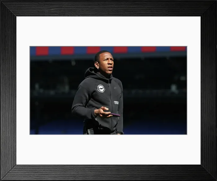 Framed Print : Crystal Palace v Brighton and Hove Albion Premier League 05APR25 Framed Print : Crystal Palace v Brighton and Hove Albion Premier League 05APR25