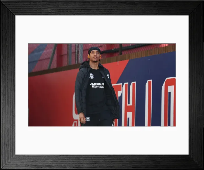 Framed Print : Crystal Palace v Brighton and Hove Albion Premier League 05APR25 Framed Print : Crystal Palace v Brighton and Hove Albion Premier League 05APR25