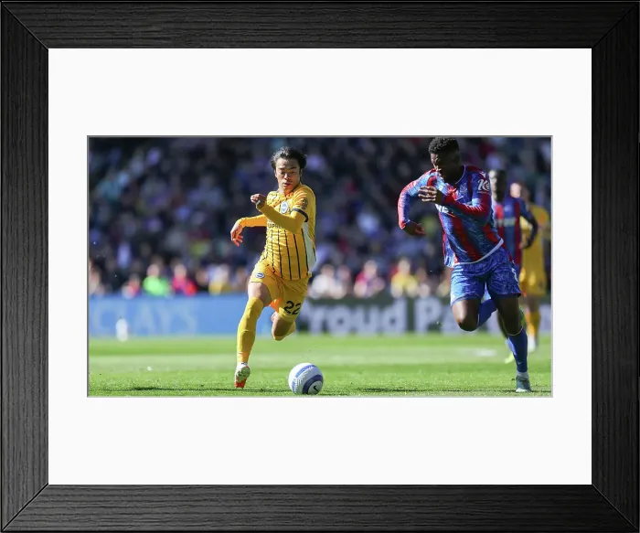 Framed Print : Crystal Palace v Brighton and Hove Albion Premier League 05APR25