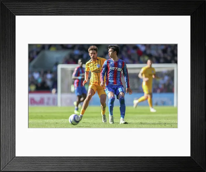Framed Print : Crystal Palace v Brighton and Hove Albion Premier League 05APR25 Framed Print : Crystal Palace v Brighton and Hove Albion Premier League 05APR25