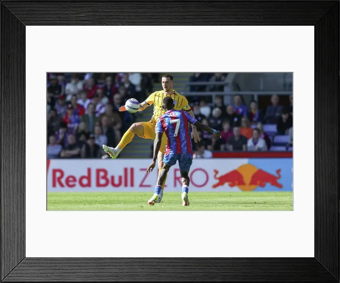 Framed Print : Crystal Palace v Brighton and Hove Albion Premier League 05APR25 Framed Print : Crystal Palace v Brighton and Hove Albion Premier League 05APR25