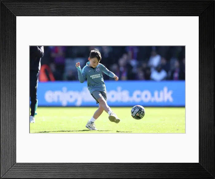 Framed Print : Crystal Palace v Brighton and Hove Albion Premier League 05APR25 Framed Print : Crystal Palace v Brighton and Hove Albion Premier League 05APR25