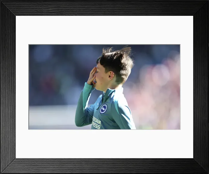 Framed Print : Crystal Palace v Brighton and Hove Albion Premier League 05APR25 Framed Print : Crystal Palace v Brighton and Hove Albion Premier League 05APR25