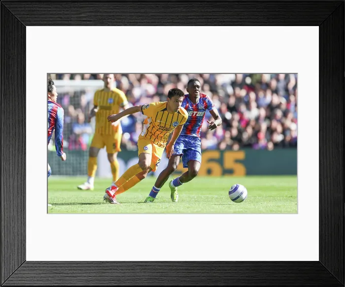 Framed Print : Crystal Palace v Brighton and Hove Albion Premier League 05APR25 Framed Print : Crystal Palace v Brighton and Hove Albion Premier League 05APR25