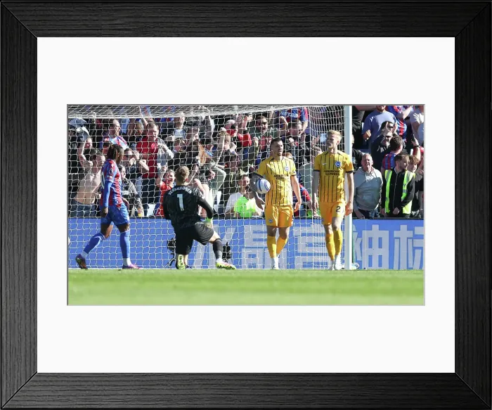 Framed Print : Crystal Palace v Brighton and Hove Albion Premier League 05APR25 Framed Print : Crystal Palace v Brighton and Hove Albion Premier League 05APR25