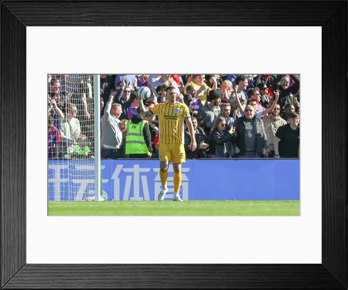 Framed Print : Crystal Palace v Brighton and Hove Albion Premier League 05APR25 Framed Print : Crystal Palace v Brighton and Hove Albion Premier League 05APR25