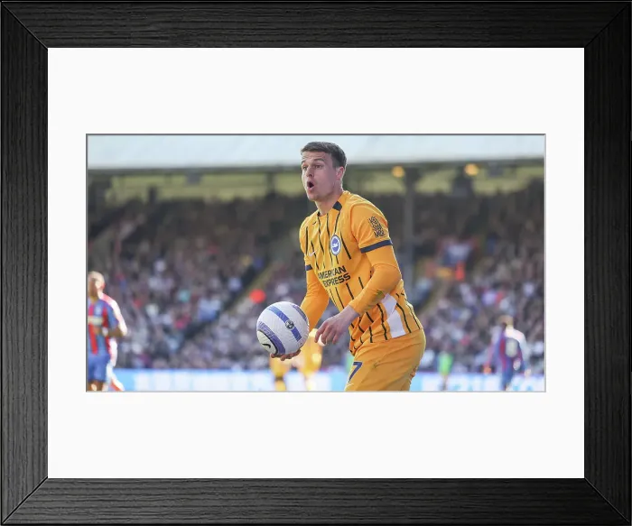 Framed Print : Crystal Palace v Brighton and Hove Albion Premier League 05APR25 Framed Print : Crystal Palace v Brighton and Hove Albion Premier League 05APR25