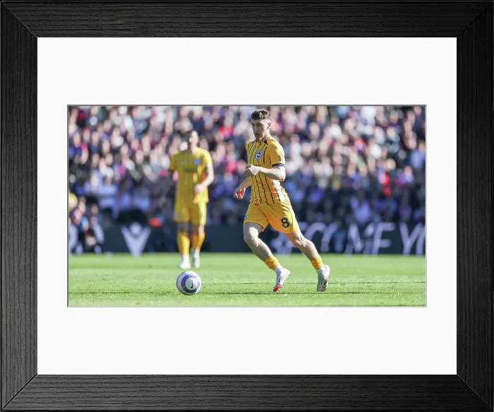 Framed Print : Crystal Palace v Brighton and Hove Albion Premier League 05APR25 Framed Print : Crystal Palace v Brighton and Hove Albion Premier League 05APR25