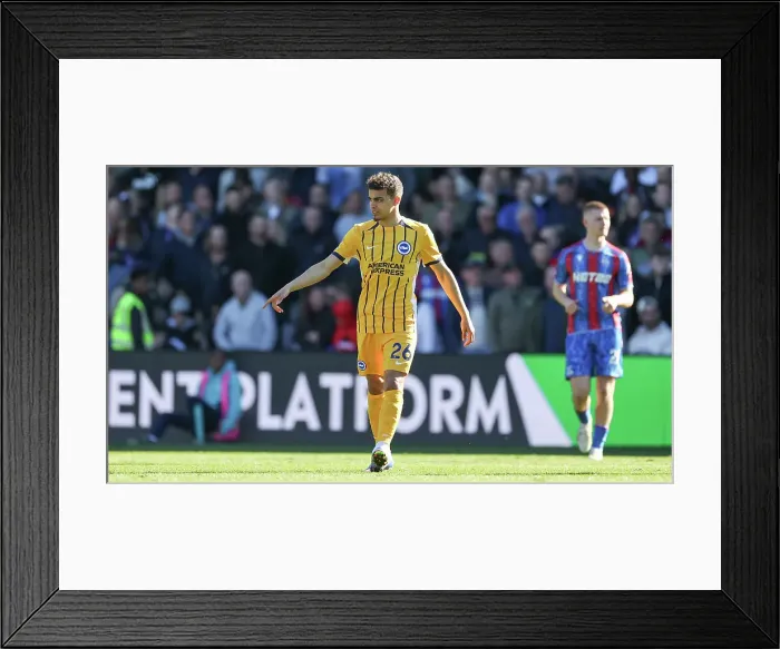 Framed Print : Crystal Palace v Brighton and Hove Albion Premier League 05APR25 Framed Print : Crystal Palace v Brighton and Hove Albion Premier League 05APR25