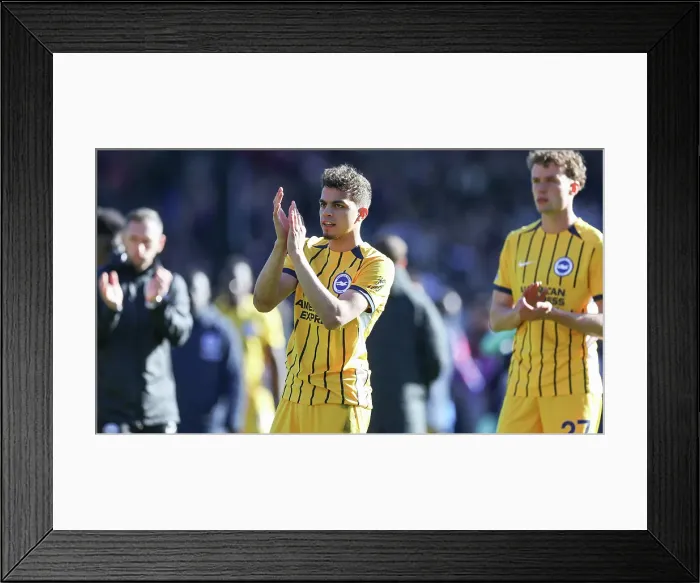 Framed Print : Crystal Palace v Brighton and Hove Albion Premier League 05APR25 Framed Print : Crystal Palace v Brighton and Hove Albion Premier League 05APR25