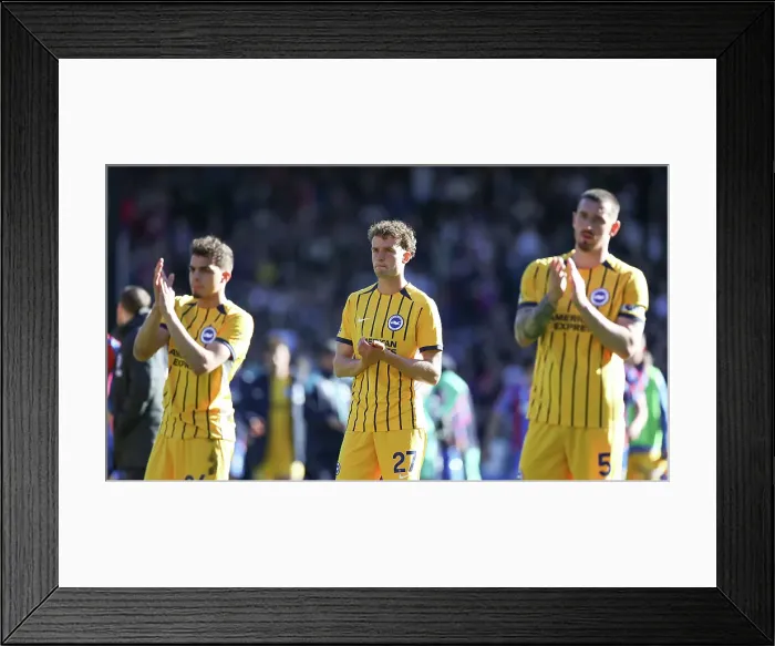 Framed Print : Crystal Palace v Brighton and Hove Albion Premier League 05APR25