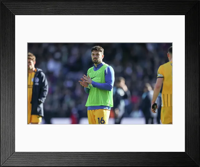 Framed Print : Crystal Palace v Brighton and Hove Albion Premier League 05APR25 Framed Print : Crystal Palace v Brighton and Hove Albion Premier League 05APR25