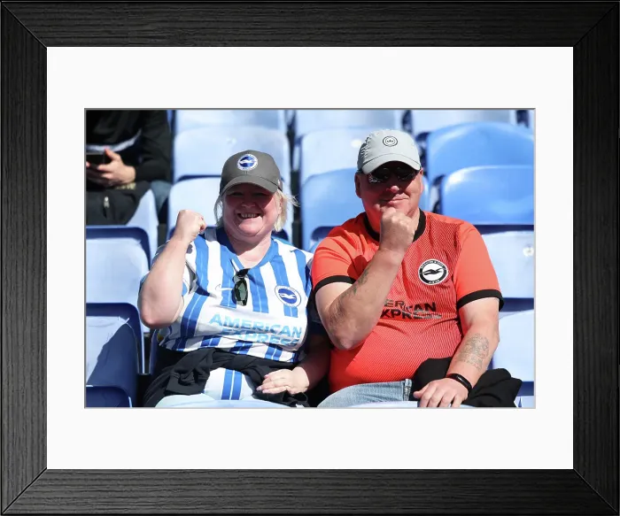 Framed Print : Crystal Palace v Brighton and Hove Albion Premier League 05APR25 Framed Print : Crystal Palace v Brighton and Hove Albion Premier League 05APR25