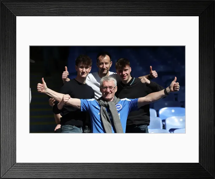 Framed Print : Crystal Palace v Brighton and Hove Albion Premier League 05APR25 Framed Print : Crystal Palace v Brighton and Hove Albion Premier League 05APR25