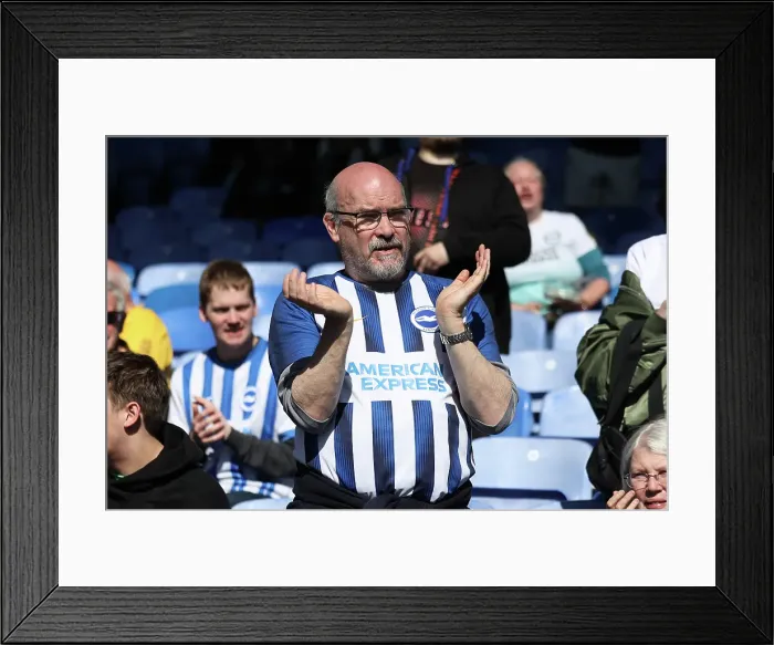 Framed Print : Crystal Palace v Brighton and Hove Albion Premier League 05APR25 Framed Print : Crystal Palace v Brighton and Hove Albion Premier League 05APR25