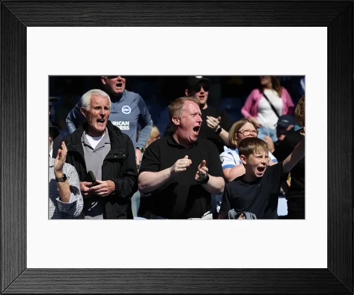 Framed Print : Crystal Palace v Brighton and Hove Albion Premier League 05APR25 Framed Print : Crystal Palace v Brighton and Hove Albion Premier League 05APR25