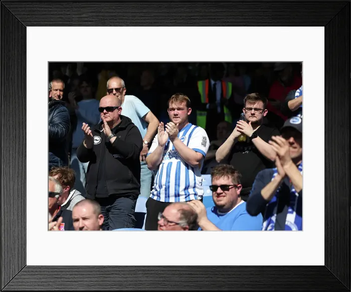 Framed Print : Crystal Palace v Brighton and Hove Albion Premier League 05APR25 Framed Print : Crystal Palace v Brighton and Hove Albion Premier League 05APR25