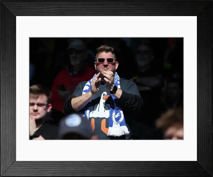 Framed Print : Crystal Palace v Brighton and Hove Albion Premier League 05APR25 Framed Print : Crystal Palace v Brighton and Hove Albion Premier League 05APR25