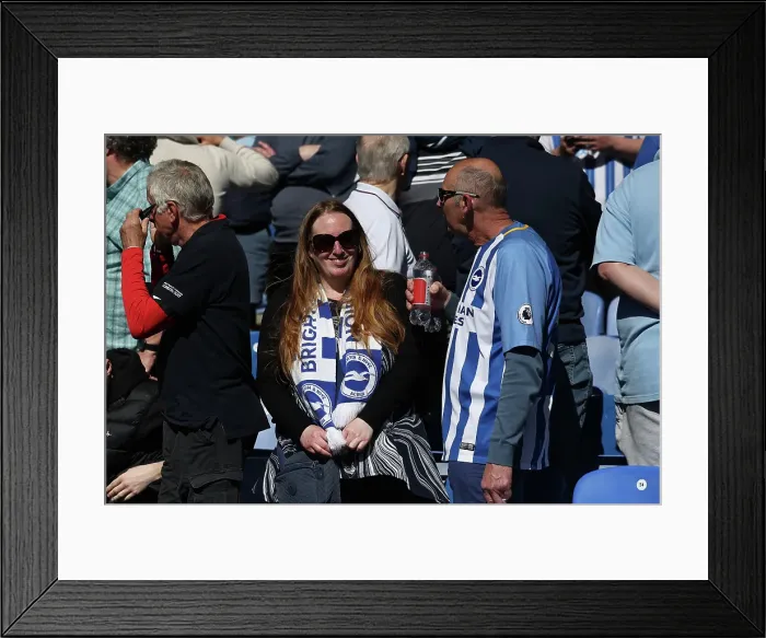 Framed Print : Crystal Palace v Brighton and Hove Albion Premier League 05APR25 Framed Print : Crystal Palace v Brighton and Hove Albion Premier League 05APR25