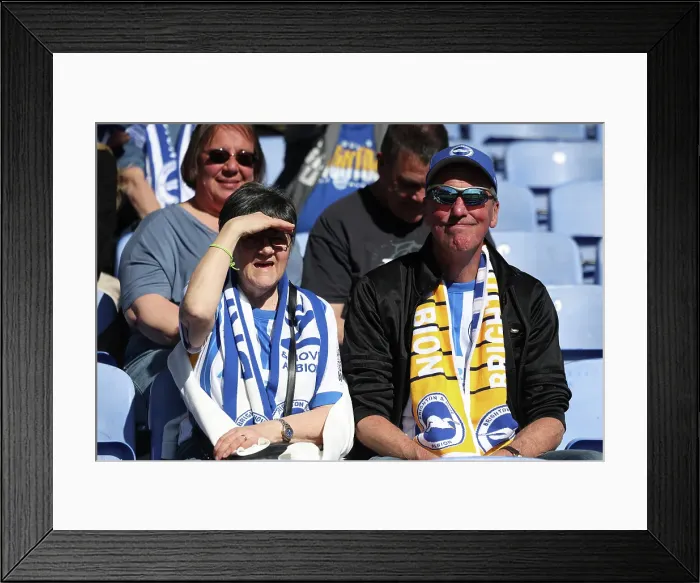 Framed Print : Crystal Palace v Brighton and Hove Albion Premier League 05APR25 Framed Print : Crystal Palace v Brighton and Hove Albion Premier League 05APR25