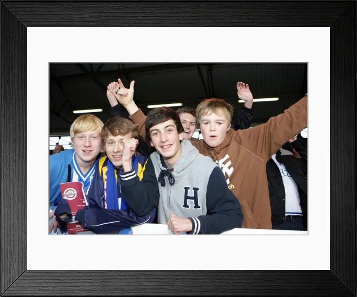 Framed Print : The Crowd Roars: Brighton & Hove Albion vs. Peterborough United (30th Oct 2010) - Withdean Era Framed Print : The Crowd Roars: Brighton & Hove Albion vs. Peterborough United (30th Oct 2010) - Withdean Era