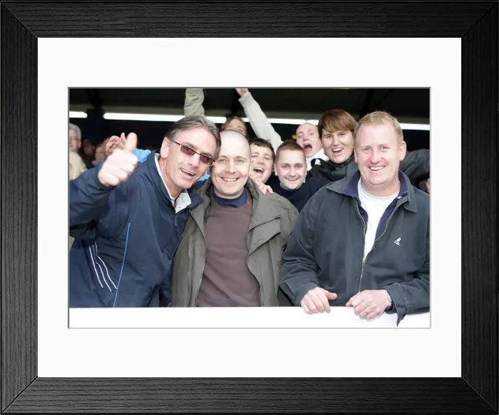 Framed Print : Brighton & Hove Albion vs. Peterborough United: The Crowd's Energy (Withdean Era, October 30, 2010)