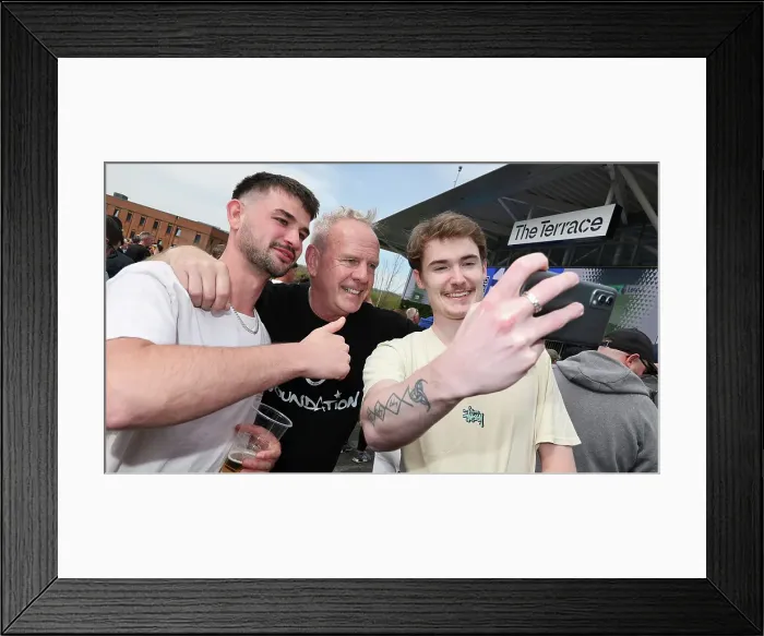 Framed Print : Brighton and Hove Albion v Leicester City Premier League 12APR25 Framed Print : Brighton and Hove Albion v Leicester City Premier League 12APR25