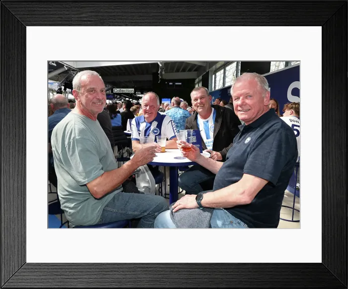 Framed Print : Brighton and Hove Albion v Leicester City Premier League 12APR25