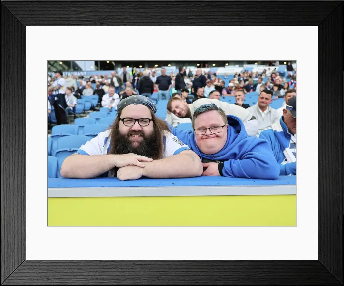 Framed Print : Brighton and Hove Albion v Leicester City Premier League 12APR25 Framed Print : Brighton and Hove Albion v Leicester City Premier League 12APR25