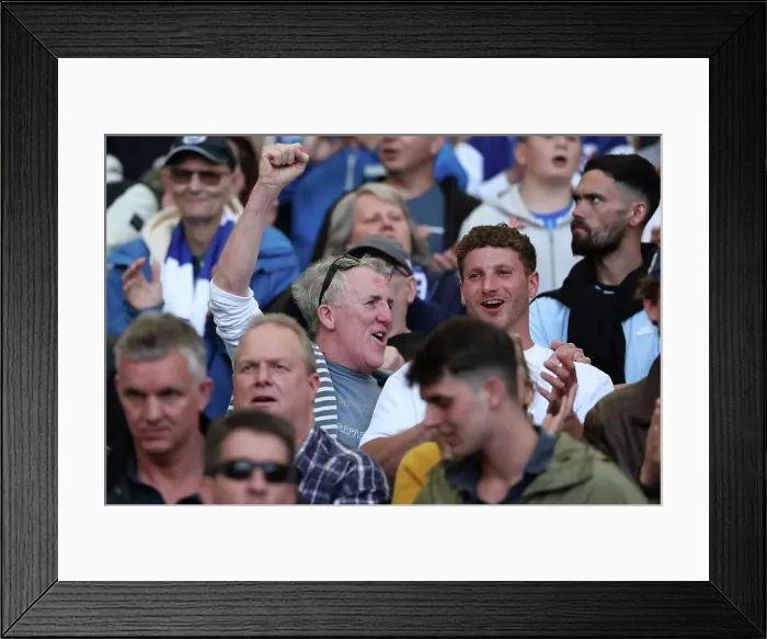 Framed Print : Brighton and Hove Albion v Leicester City Premier League 12APR25 Framed Print : Brighton and Hove Albion v Leicester City Premier League 12APR25