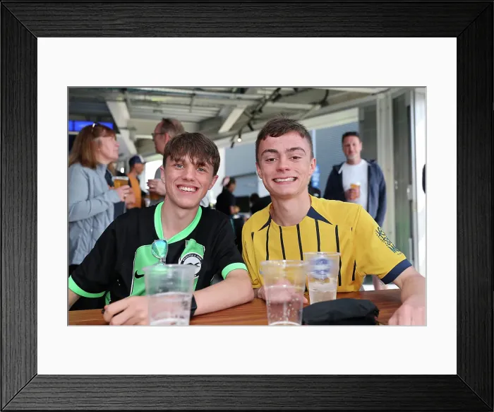 Framed Print : Brighton and Hove Albion v Leicester City Premier League 12APR25 Framed Print : Brighton and Hove Albion v Leicester City Premier League 12APR25
