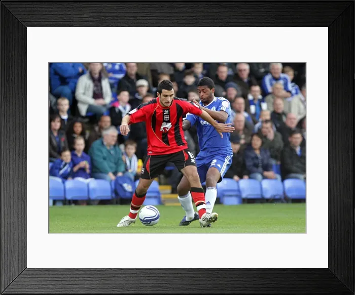 Framed Print : Brighton & Hove Albion vs. Peterborough United: 2010-11 Away Game Framed Print : Brighton & Hove Albion vs. Peterborough United: 2010-11 Away Game