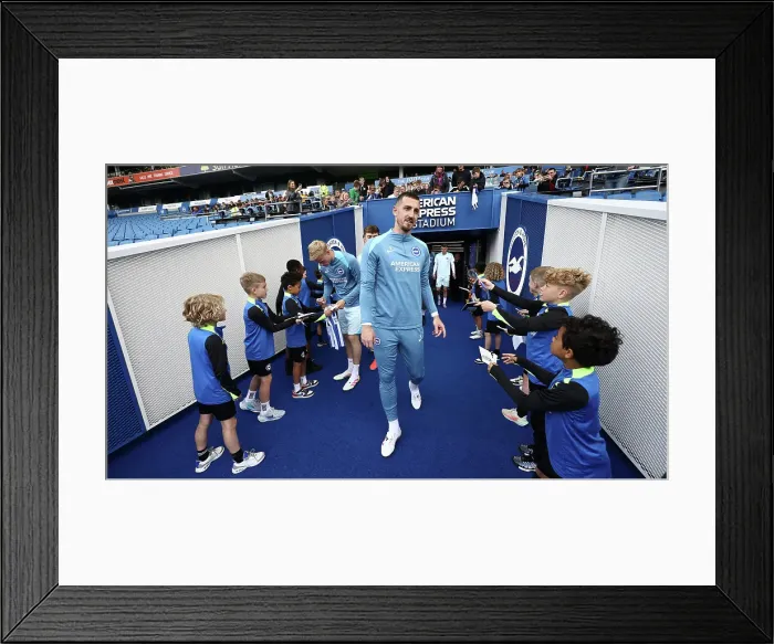 Framed Print : Open training session American Express Stadium 15APR25 Framed Print : Open training session American Express Stadium 15APR25