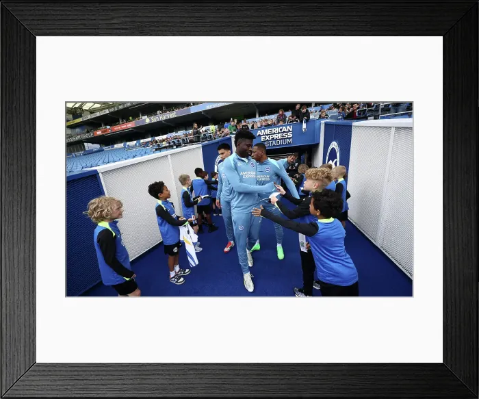 Framed Print : Open training session American Express Stadium 15APR25 Framed Print : Open training session American Express Stadium 15APR25