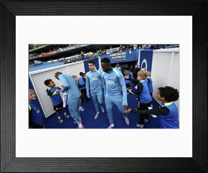 Framed Print : Open training session American Express Stadium 15APR25 Framed Print : Open training session American Express Stadium 15APR25