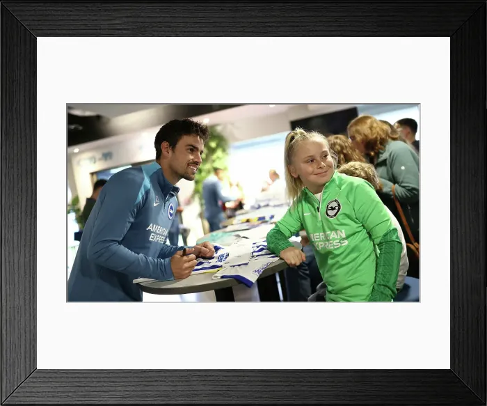Framed Print : Open training session American Express Stadium 15APR25 Framed Print : Open training session American Express Stadium 15APR25