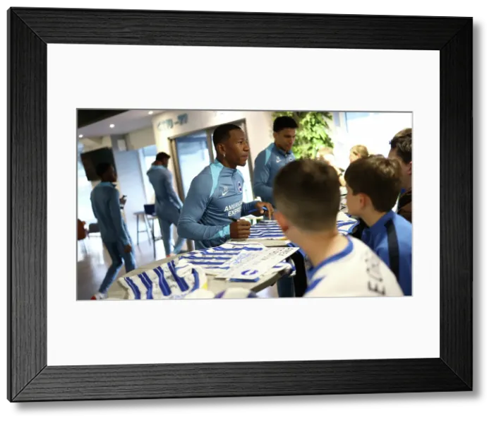 Framed Print : Open training session American Express Stadium 15APR25 Framed Print : Open training session American Express Stadium 15APR25