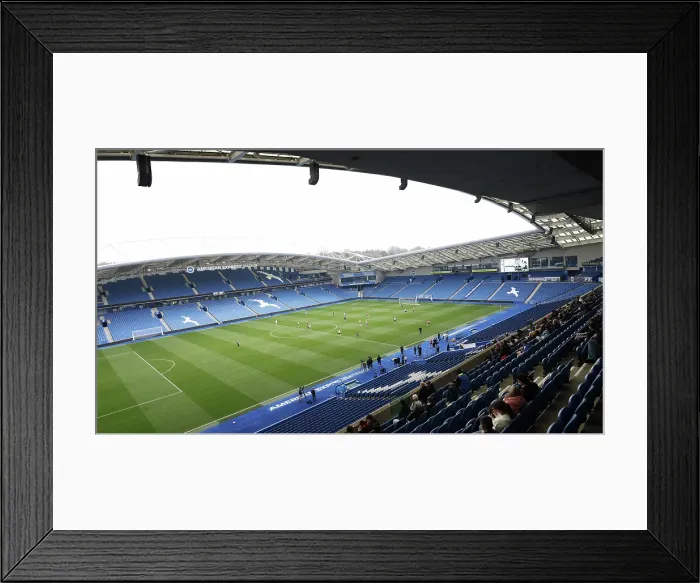 Framed Print : Open training session American Express Stadium 15APR25 Framed Print : Open training session American Express Stadium 15APR25